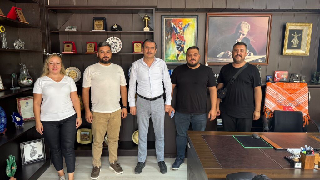 TİRE BASININDAN TİRE SÜT’ÜN BAŞKANINA ZİYARET