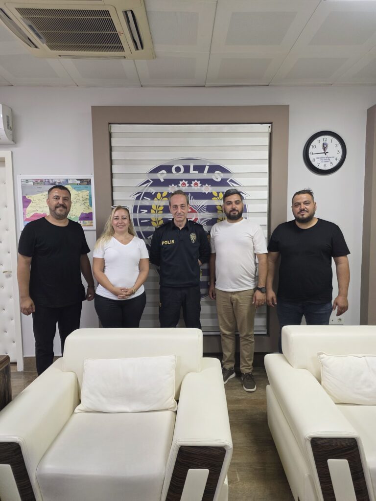 Tire Basınından yeni emniyet müdürüne ziyaret