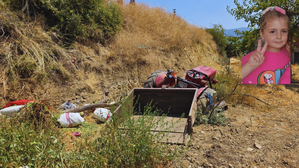 Tire’deki Traktör Kazasında 6 Yaşındaki Melahat Fışkın Hayatını Kaybetti