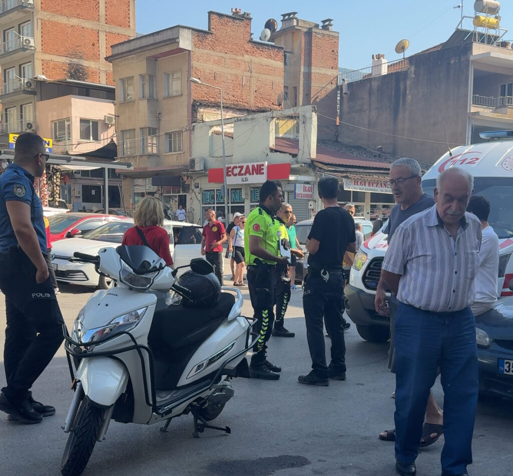 Tire’de Kaza 1 Hafif Yaralı