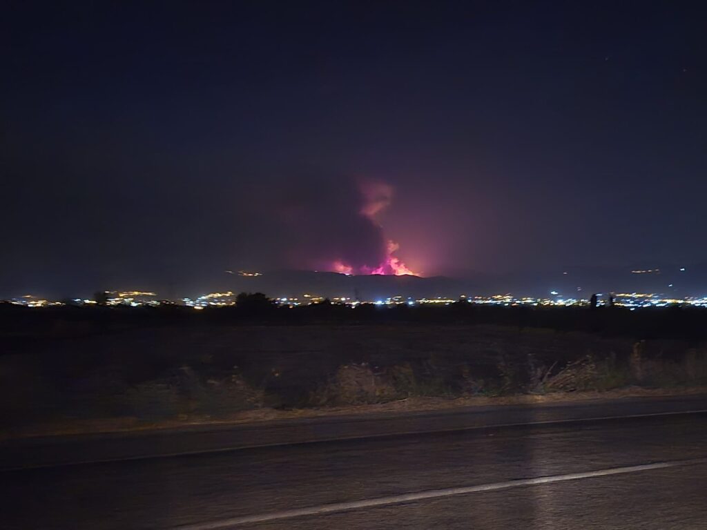 Ödemiş’te Yangın