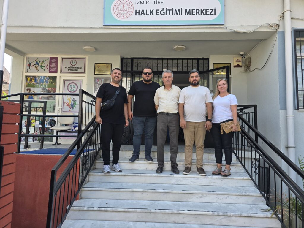 Tire Basını’ndan Halk Eğitim Merkezi Müdürü İlhan Öztürk’e Ziyaret