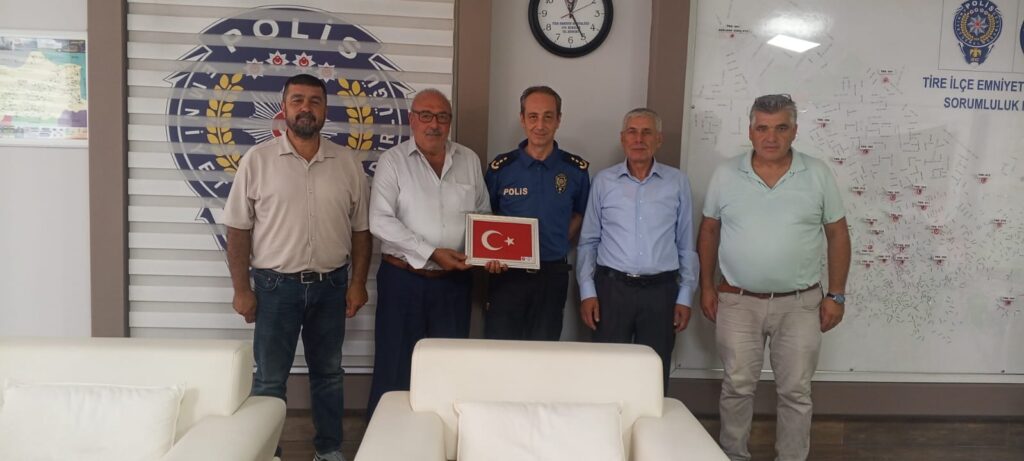 Tire Şehit ve Gazileri Anma ve Yaşatma Derneği’nden Jandarma ve Emniyete Ziyaret