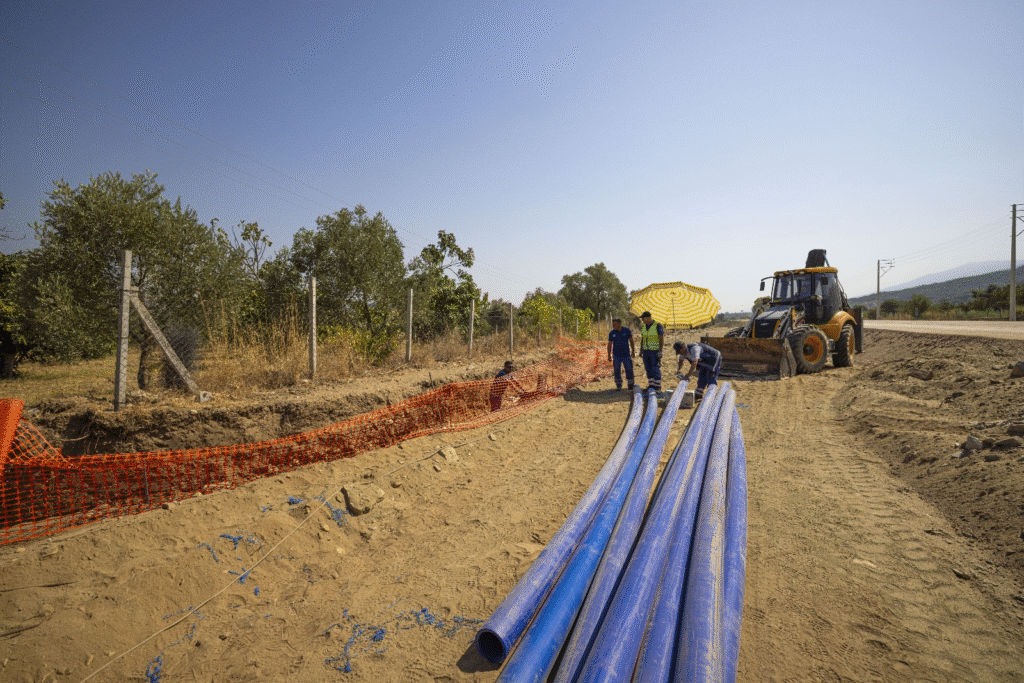 İzsu’dan Tire’ye 9.5 milyon liralık içme suyu yatırımı