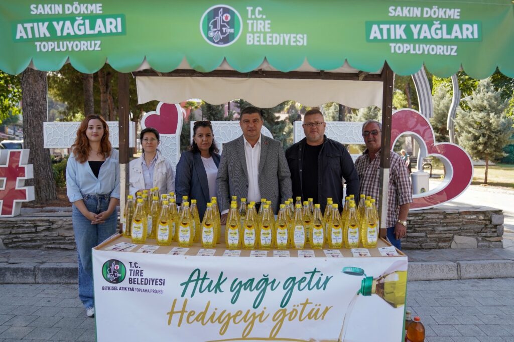 Tire Belediyesi’nden Atık Yağ Toplama Kampanyası