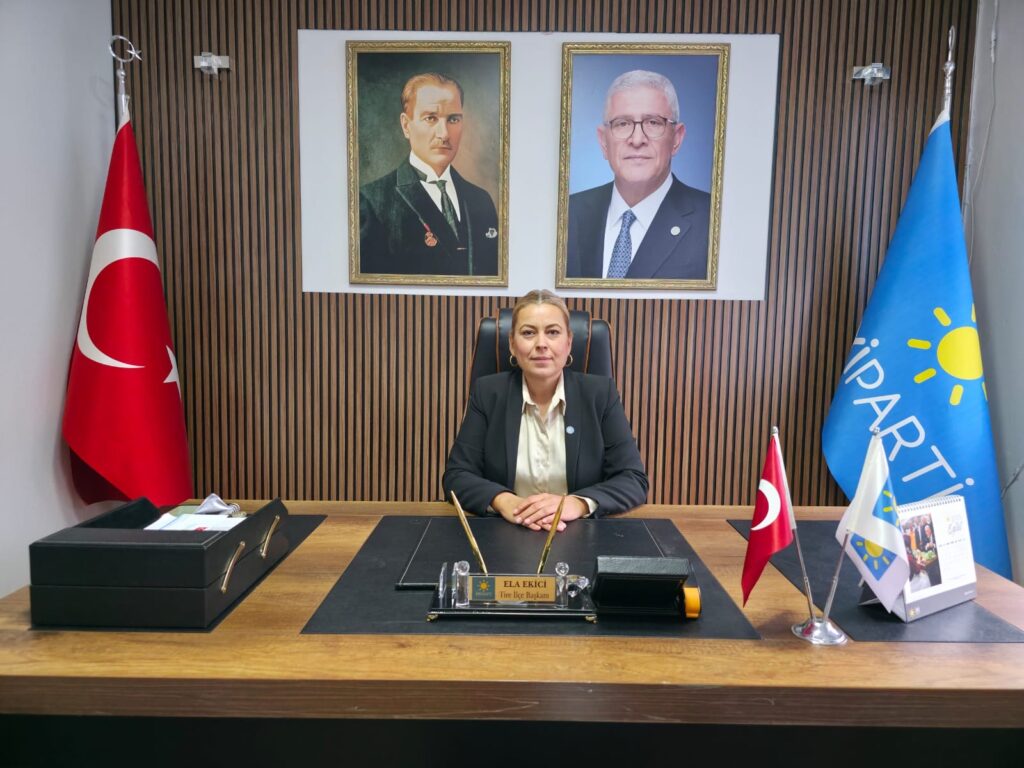 İyi Parti  İlçe Başkanı Ela Ekicinin Basın Açıklaması