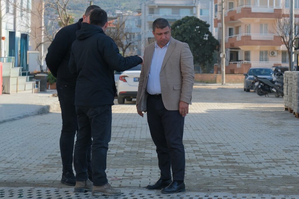 Fatih Mahallesi’nde, çalışmalar tamamlanıyor