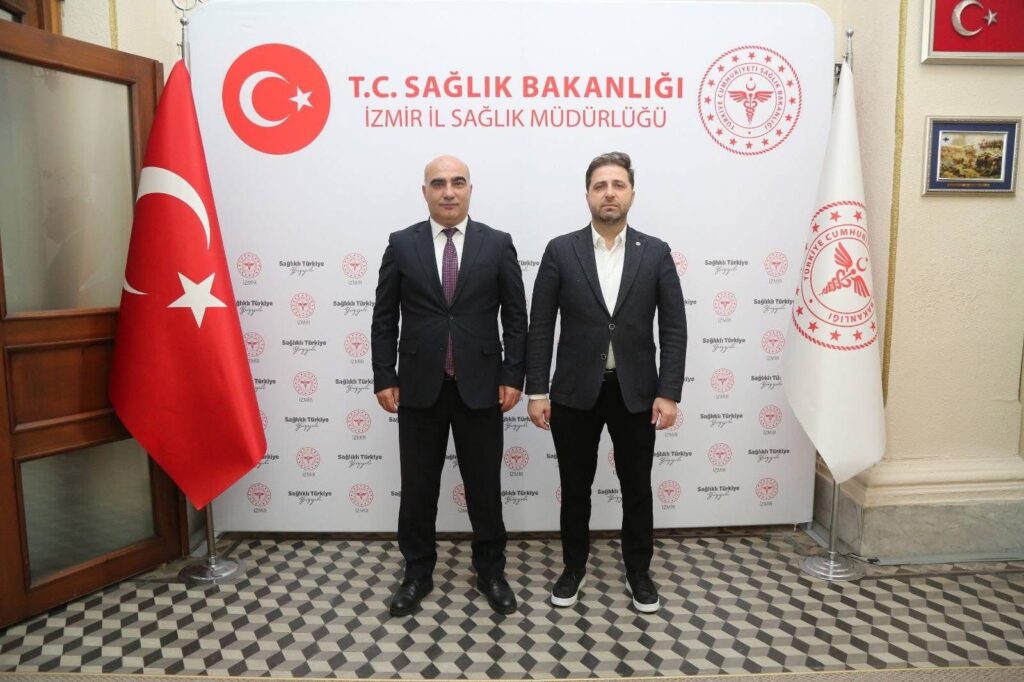 AK Parti Tire İlçe Başkanı A. Kadir Uğurlu, İzmir İl Sağlık Müdürlüğü Ziyareti