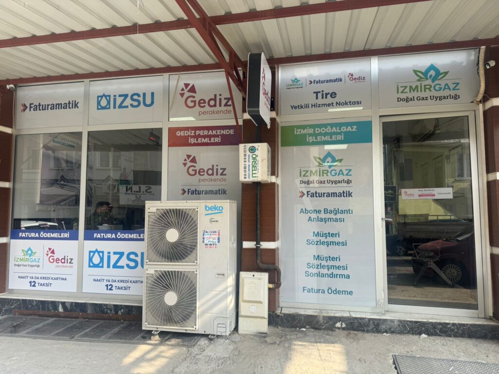 Gediz ve İzmirgaz Yeni Yerinde