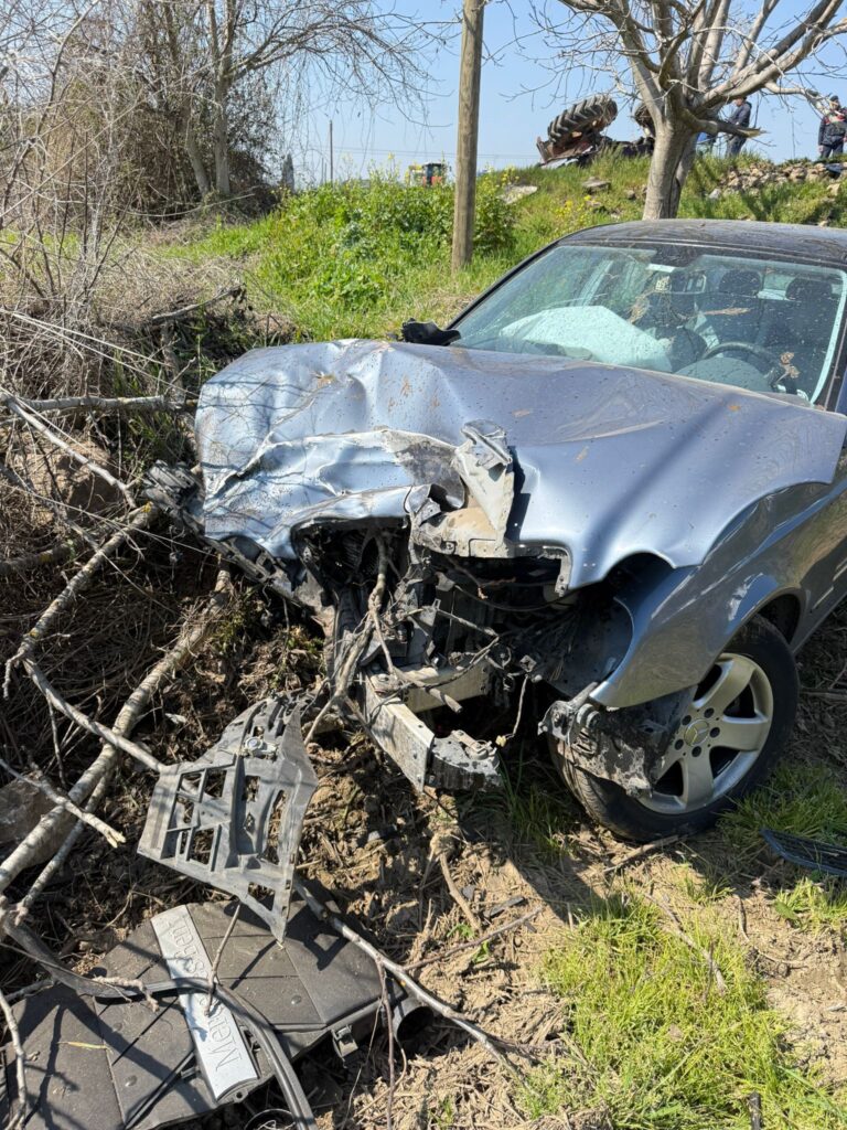 Tirede Kaza : 1 Yaralı