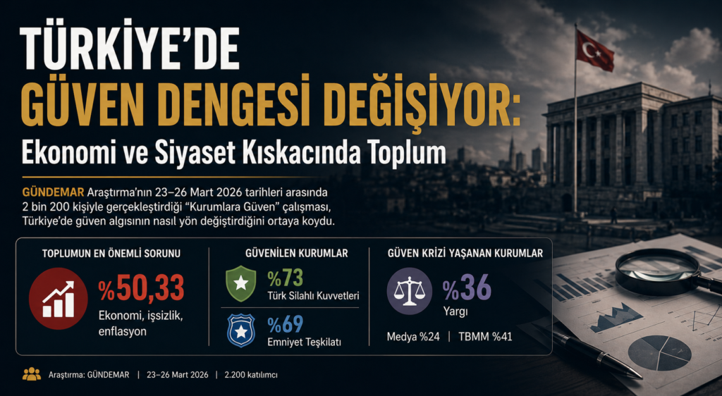 Türkiye’de Güven Dengesi Değişiyor: Ekonomi ve Siyaset Kıskacında Toplum