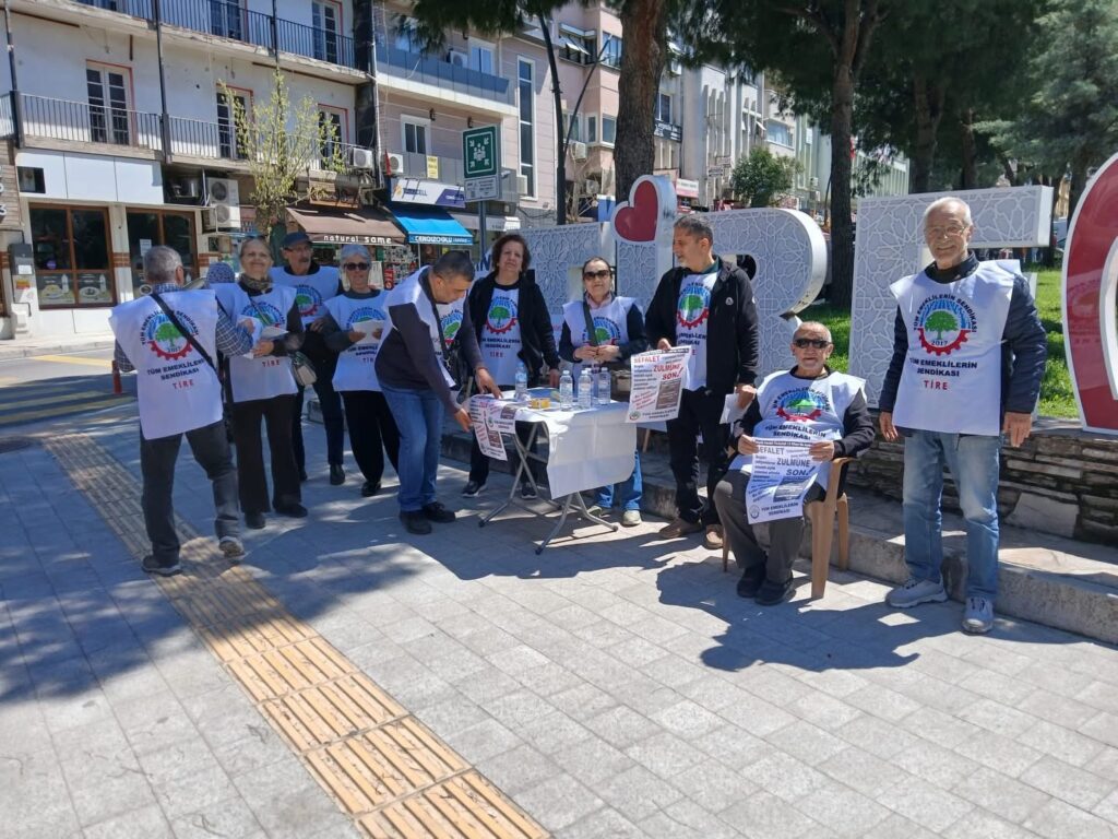Tire’de Emeklilerden Aydın Mitingine Çağrı