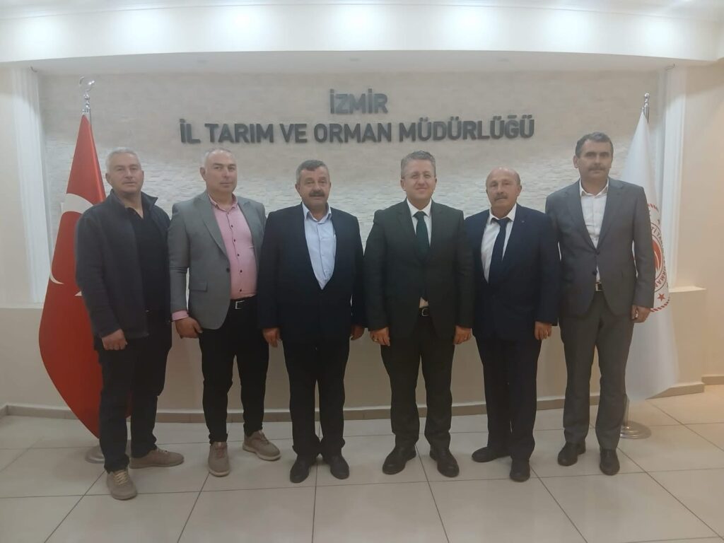 İzmir Haykoop’tan İl Tarım Müdürü Akdoğan’a Ziyaret