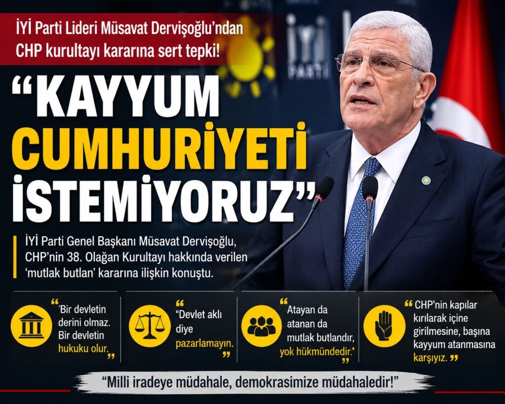 Sert tepki: “Atanmışlarla asla ve kat’a muhattap olmam”