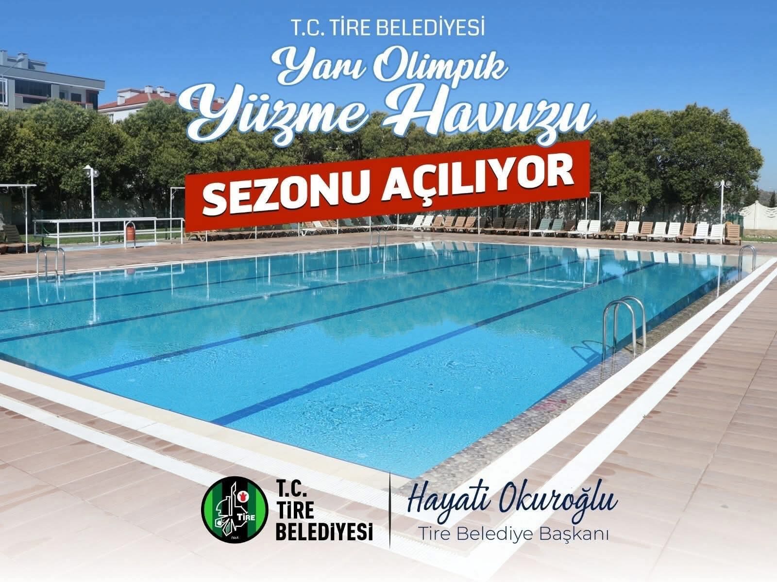 ☀️ Tire Belediyesi Yüzme Havuzu Açılıyor!🏊‍♀️