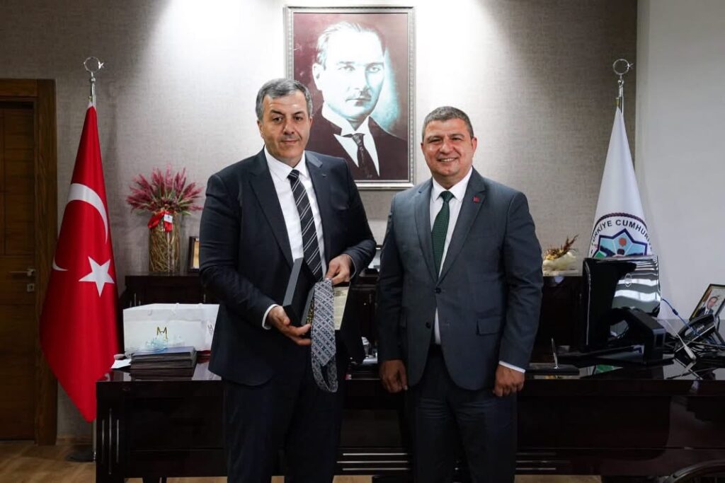 Başkan Okuroğlu, Kaymakam Yakuta’yı ziyaret etti
