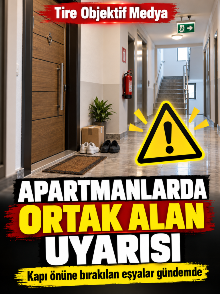 Apartmanlarda Kapı Önüne Eşya Bırakmak Yasak!