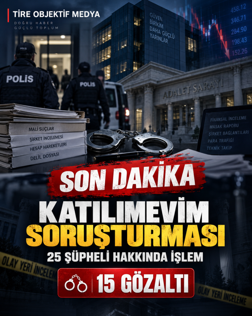 Katılımevim soruşturmasında 15 gözaltı