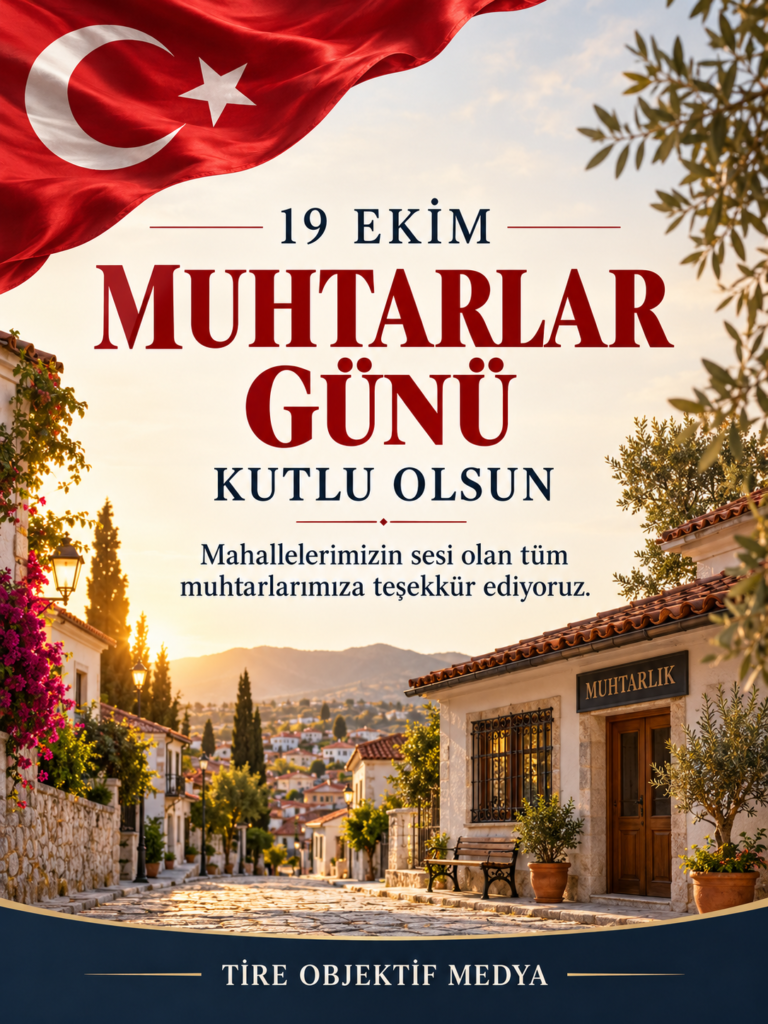 🇹🇷 MAHALLELERİMİZİN SESİ MUHTARLARIMIZIN GÜNÜ KUTLU OLSUN!