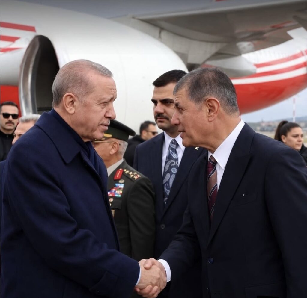 CEMİL TUGAY, ERDOĞAN İLE KÜLLİYE’DE BULUŞTU