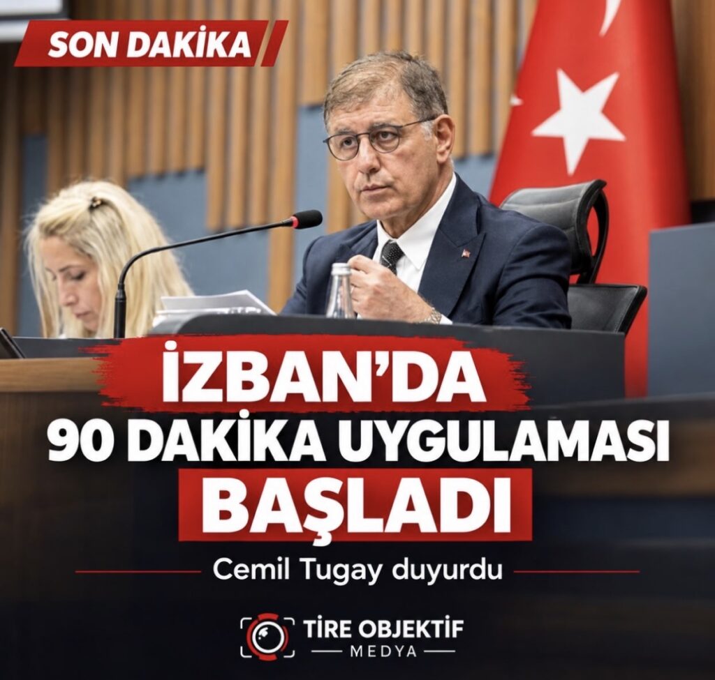 🚨 CEMİL TUGAY’DAN AK PARTİ’YE KATILMASININ ARDINDAN İLK ADIMLARDAN BİRİ: İZBAN’DA 90 DAKİKA DÖNEMİ