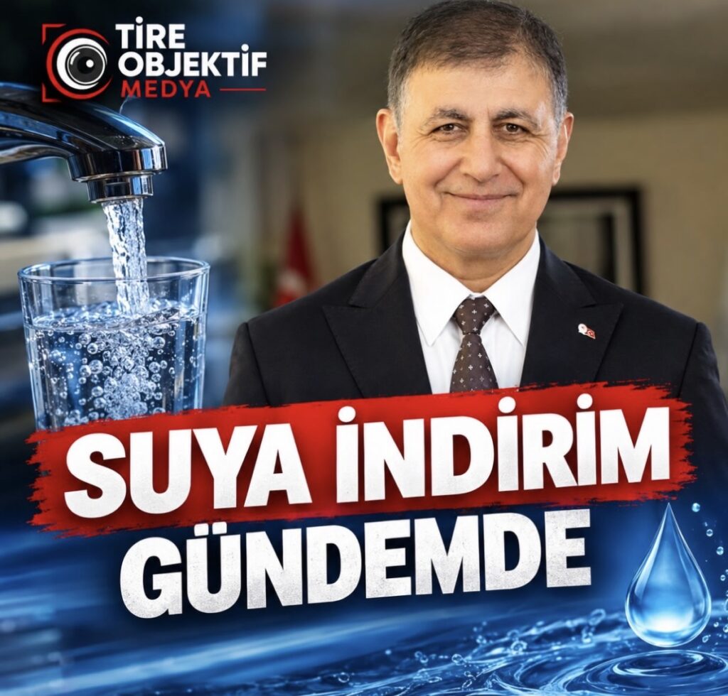 İZMİR’DE SUYA İNDİRİM GELİYORCEMİL TUGAY DUYURDU